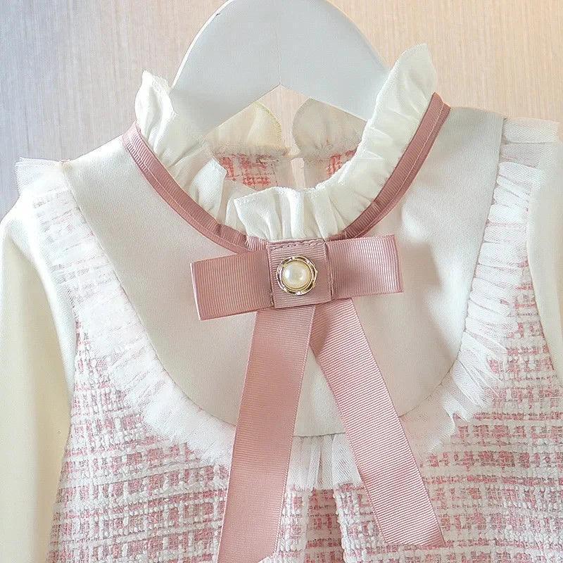 Vintage Princess Dress for Girls (6M-3Y) - ClubOn