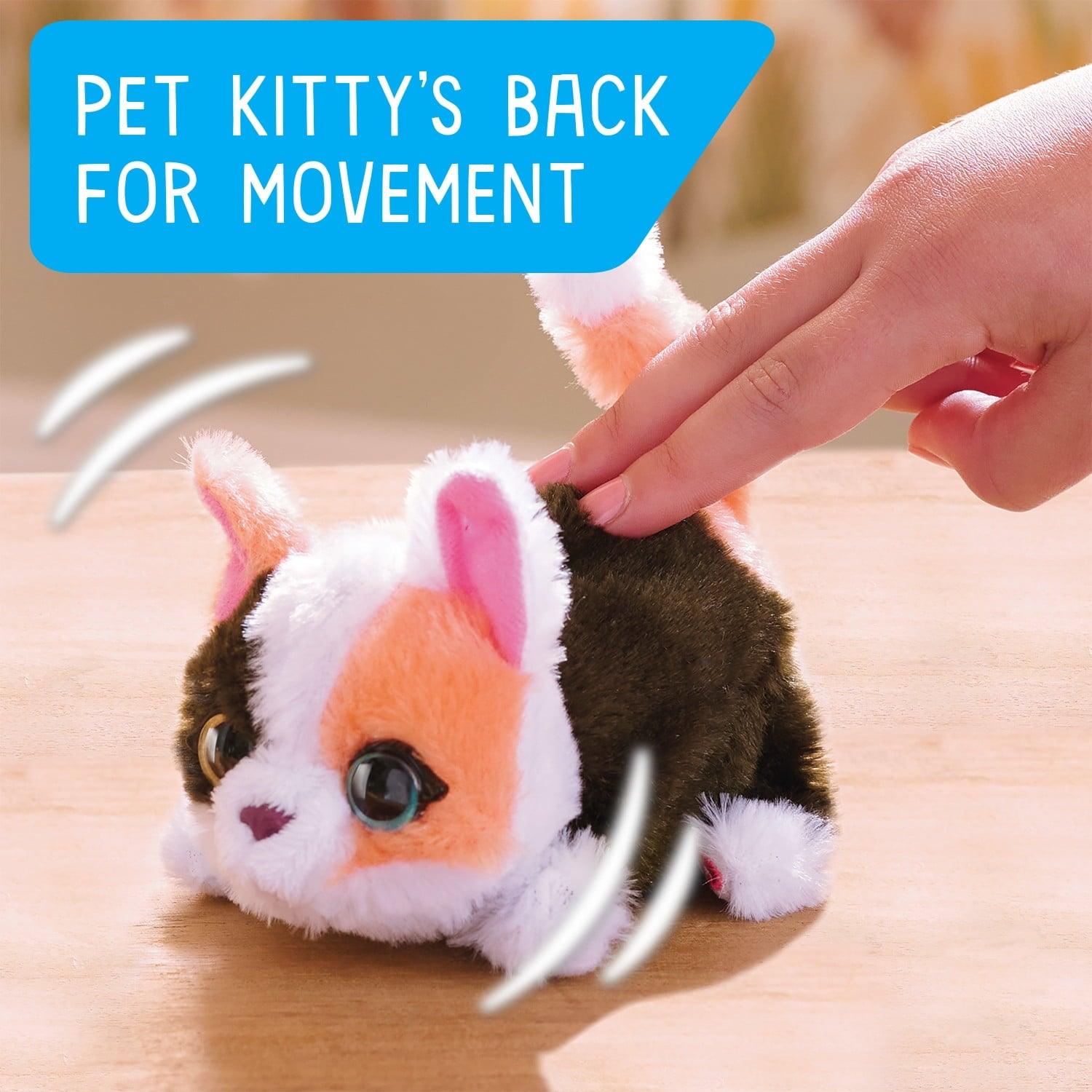 furReal My Minis Kitty Interactive Toy, Small Plush Kitty with Motion & Faux Fur - ClubOn