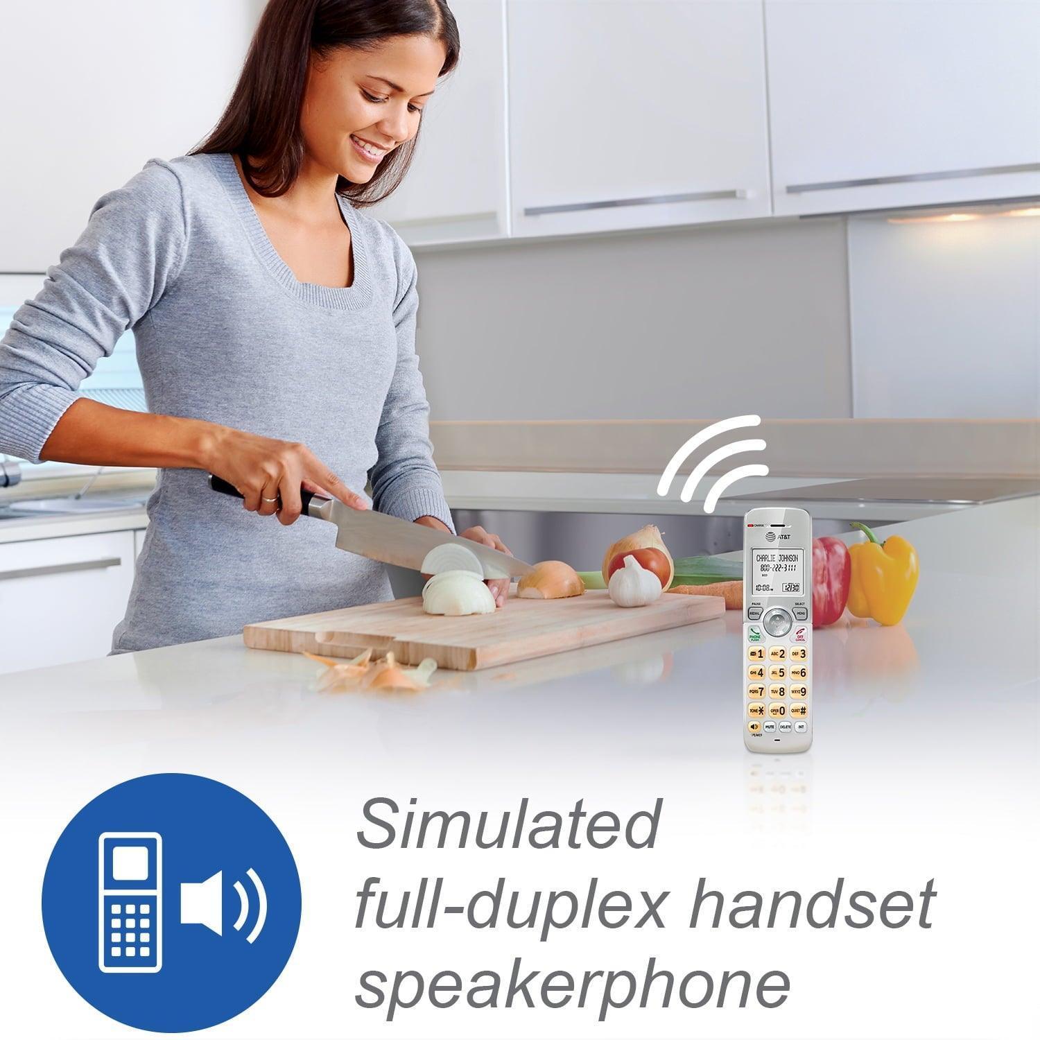 AT&T EL52119 Cordless Answering System – 1 Handset, Call Blocking, Digital Answering Machine - ClubOn