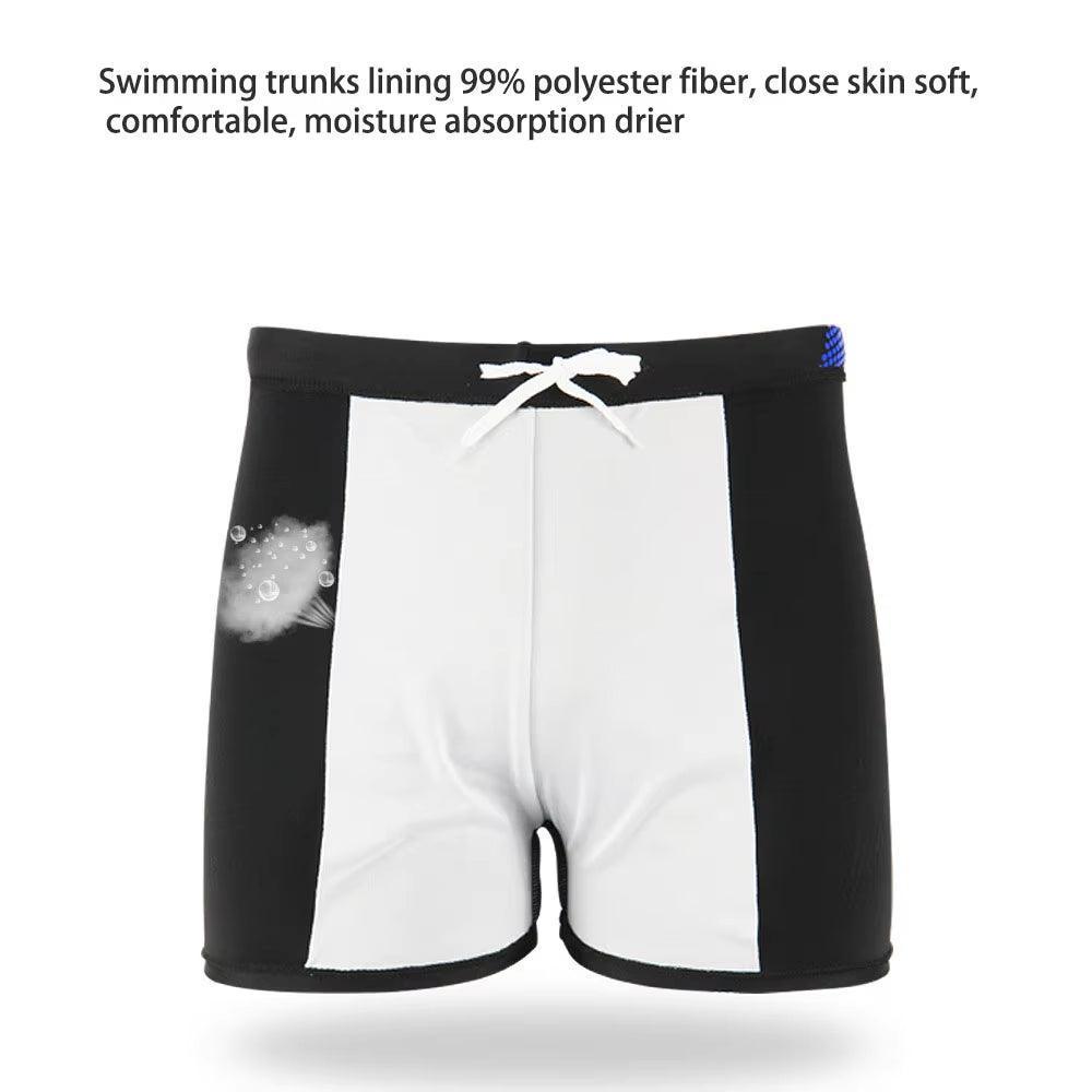Men’s High Elasticity Swim Trunks – Fast-Dry Fashion Swim Pants - ClubOn