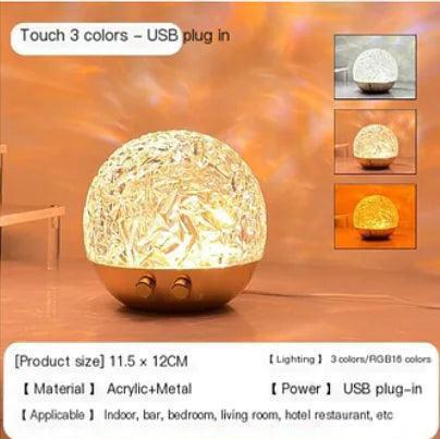 Water Ripple Projector Night Light - ClubOn