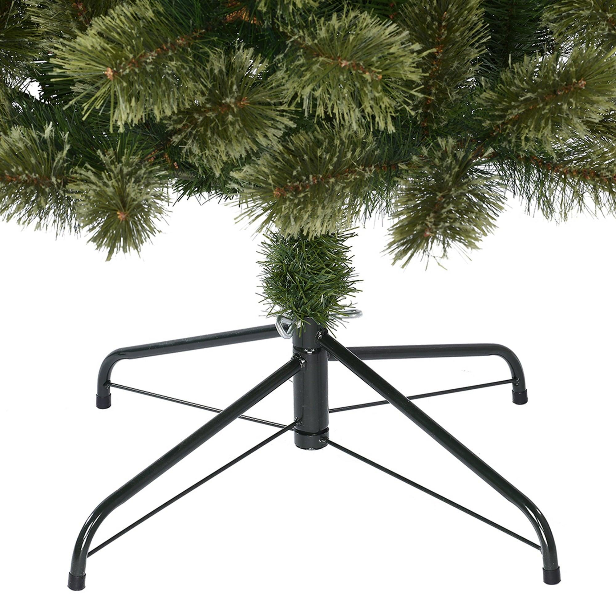 7' Unlit Artificial Brighton Cashmere Christmas Tree with Tree Stand, by Holiday Time - ClubOn