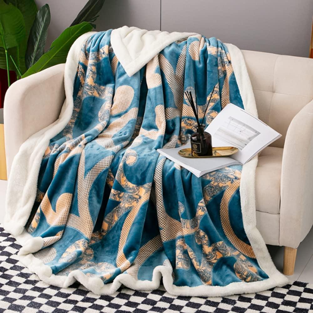 Soft Fleece Throw Sherpa Blanket – Warm Double-Layer Soft Blanket - ClubOn