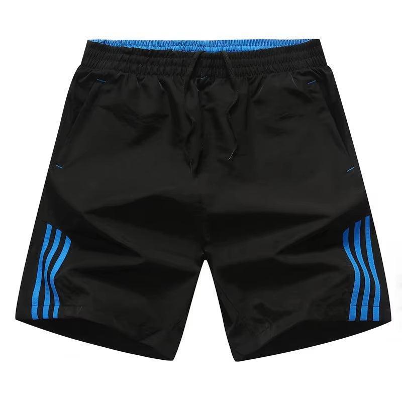 Men's Casual Sports Shorts - Summer Beach Boardshorts with Elastic Waist - ClubOn