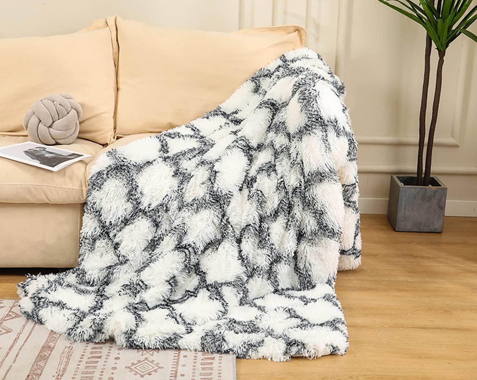 Thick Warm Soft Fleece Throw Blanket – For Bed & Couch - ClubOn