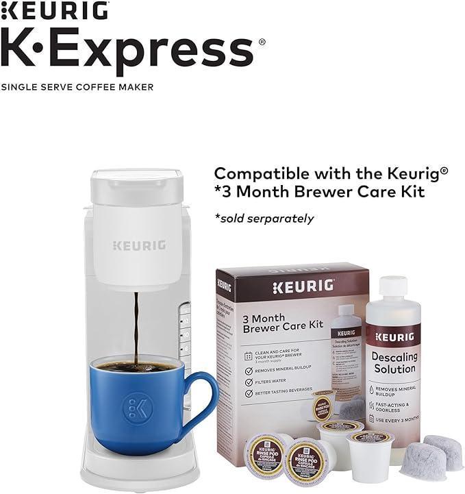 Keurig K-Express Single Serve Coffee Maker - 3 Brew Sizes, 42oz Reservoir - ClubOn