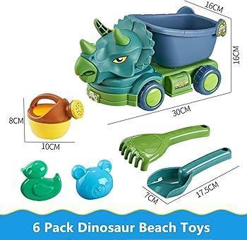 Summer Beach Toy Set – Engineering Cars for Baby Beach Fun - ClubOn