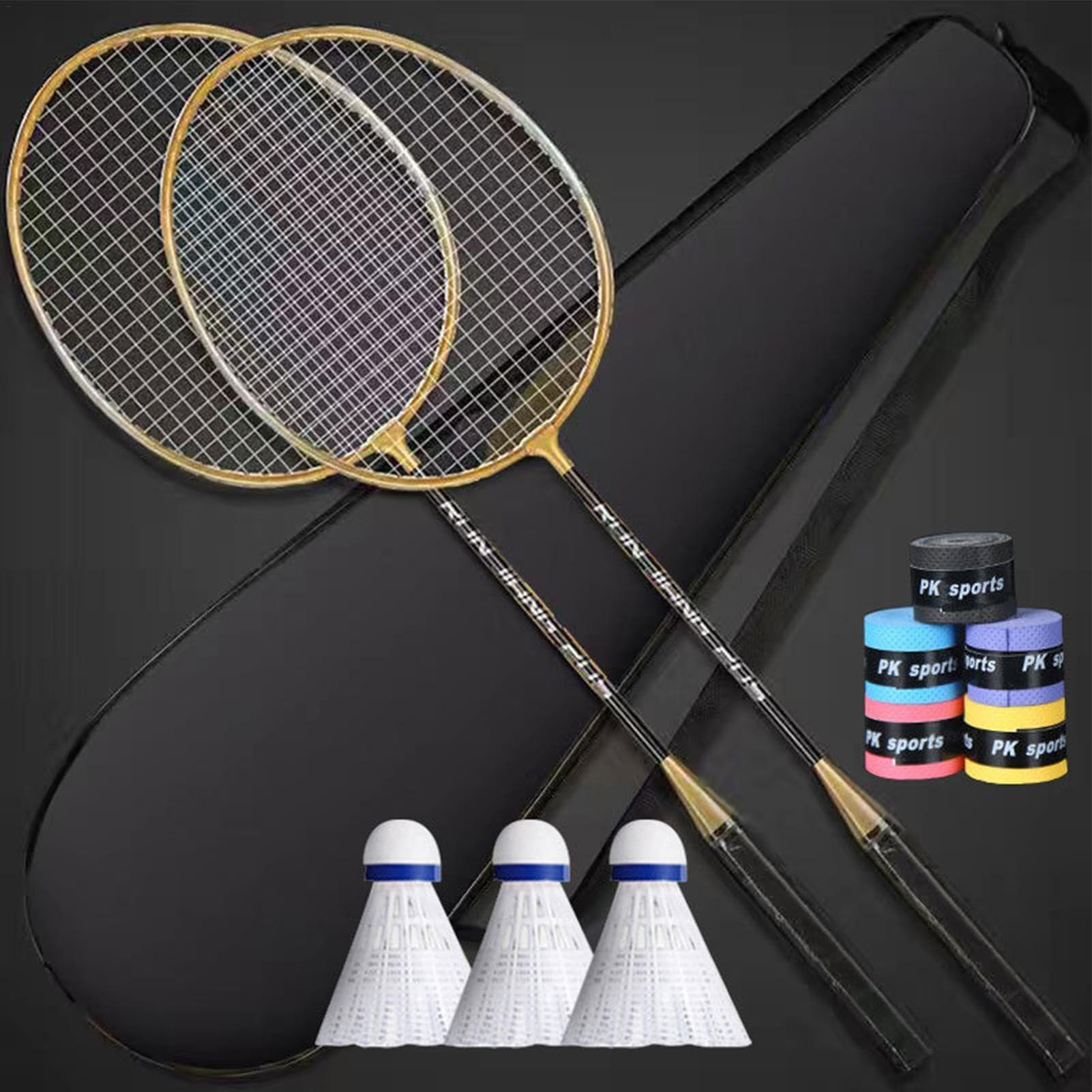 Set of 2 Badminton Rackets – Alloy Rackets for Adults & Practice - ClubOn