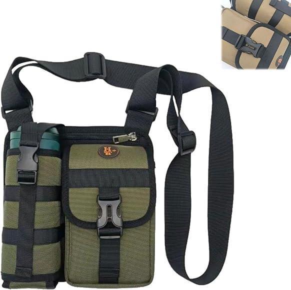 Leather Schoolbag for Men – Crossbody Shoulder Bag, Stylish & Durable Man’s Backpack - ClubOn