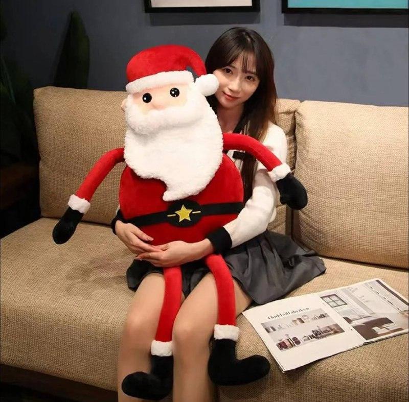 Super Large Santa Claus Plush Doll – Christmas Rag Doll Toy - ClubOn
