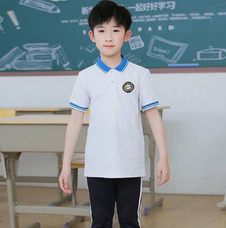 Junior School Uniform Polo Shirt – Short-Sleeved Summer Style - ClubOn