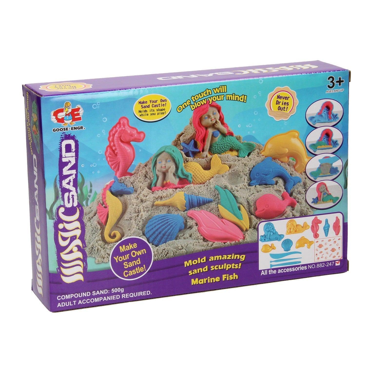 Sensory Bin for Boys - Moldable Sensory Sandbox Art Kit - ClubOn