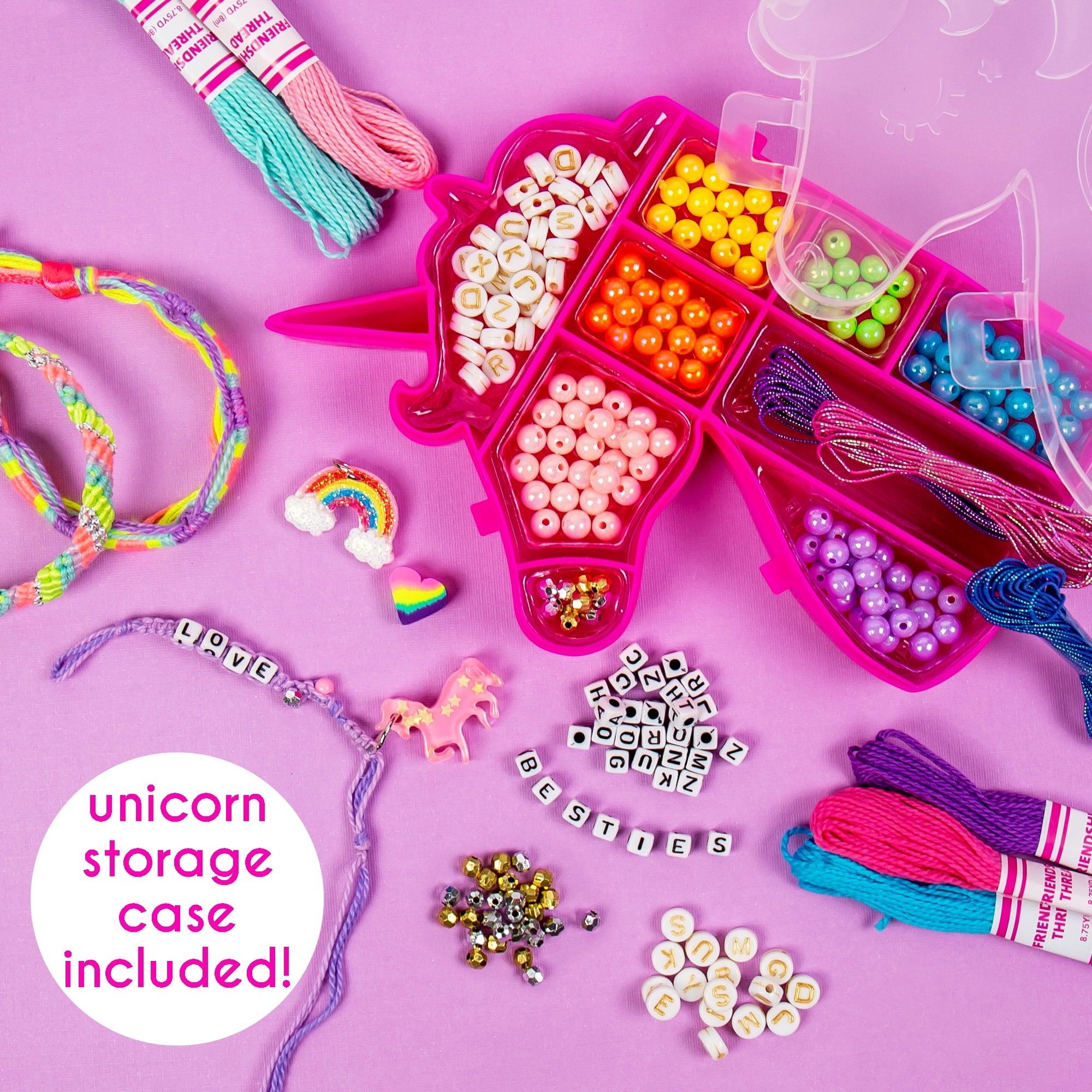 Just My Style Unicorn Friendship Bracelet Making Kit, Ages 6+ - ClubOn