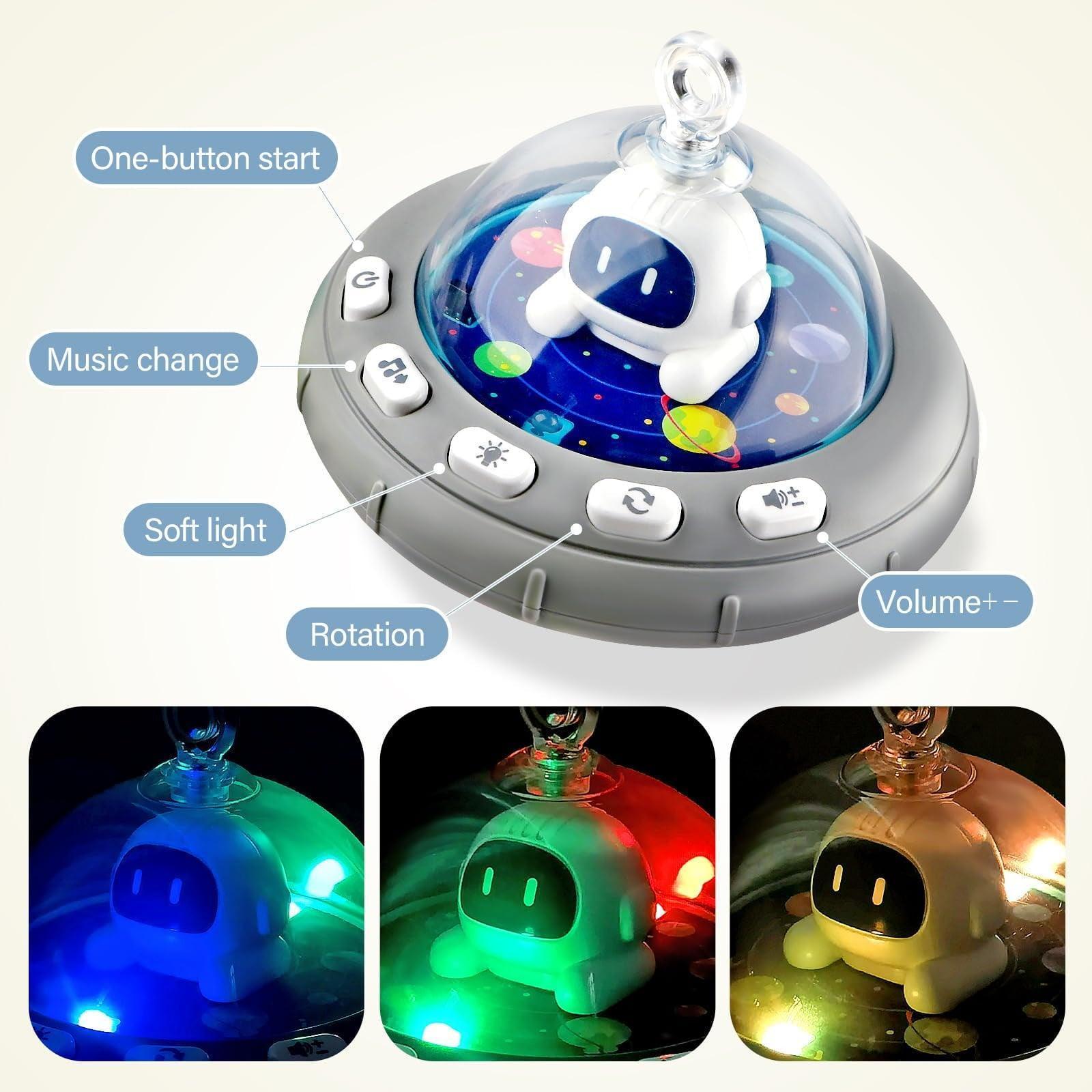 FVLOENG Car Seat Toys, Baby Stroller Arch Bar Toy, Activity Crib Mobile Musical Toddler Toy for Newborns (0-24 Months, Blue) - ClubOn