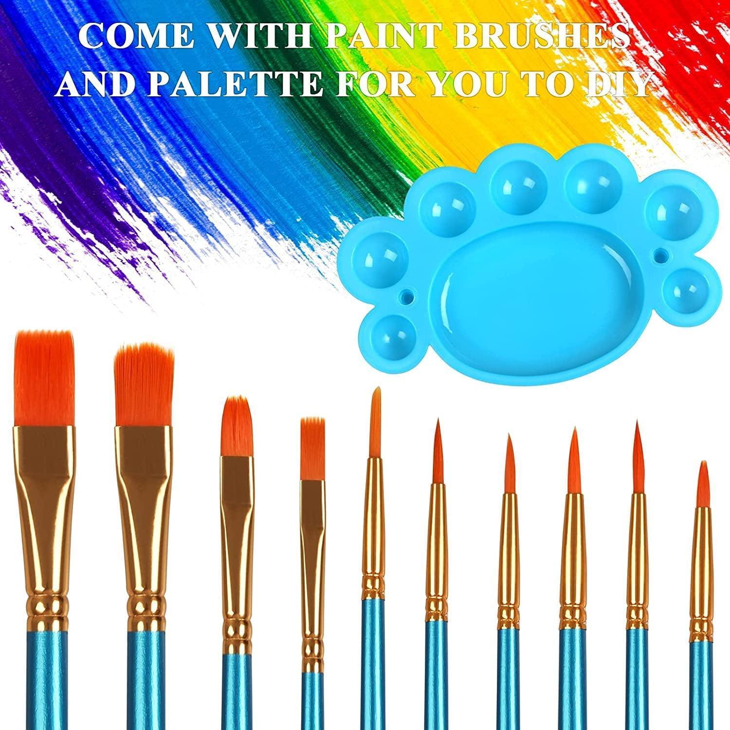 HUART Body Paint, 8 Tubes 0.84oz Glow in the Dark Face Paint, 8 Colors - ClubOn