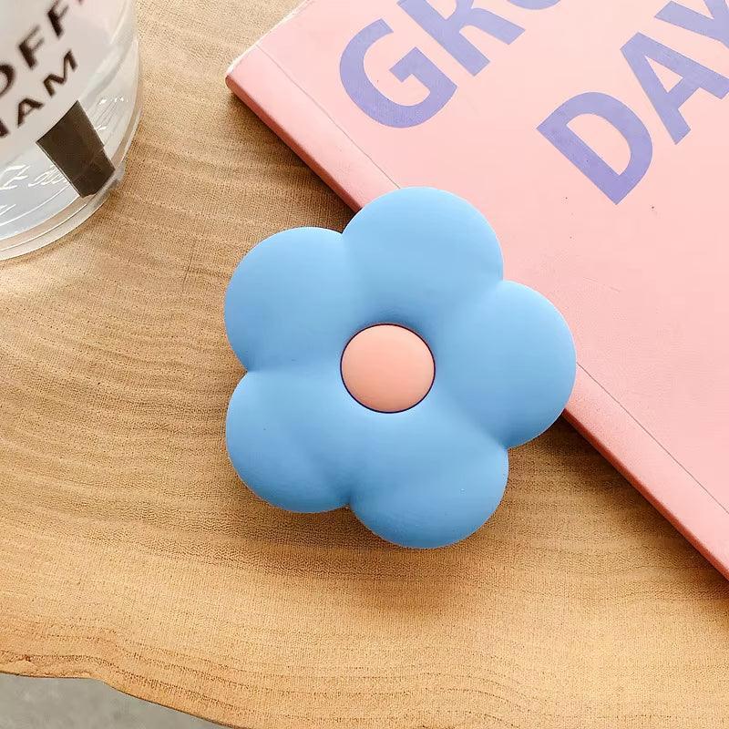 Cute Flower Phone Stand - Foldable Finger Ring Grip - ClubOn