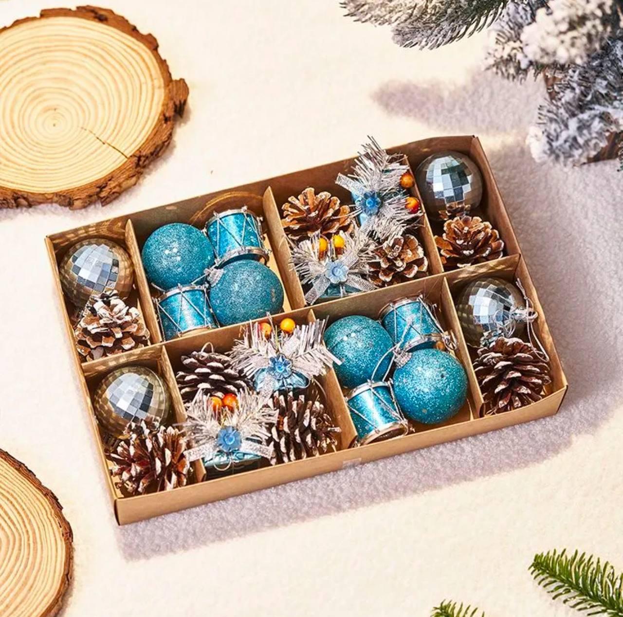 Christmas Decoration Balls Set – Tree Pendants & Ornaments - ClubOn