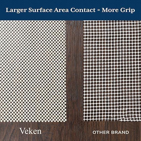 Veken Rug Gripper Pad for Hardwood Floors, Non-Slip, 2x3 Area Rug Pads for Tile Floor - ClubOn