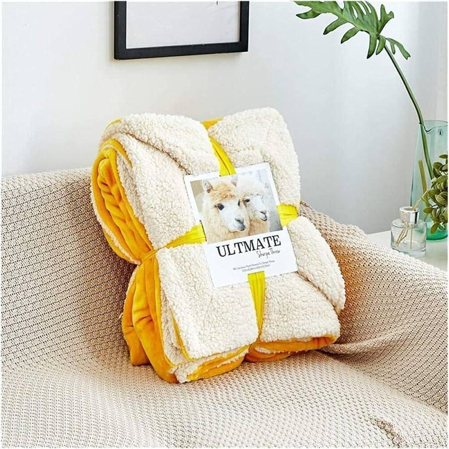 Bedsure Sherpa Fleece Blanket – Soft Flannel Throw for Sofa & Bed - ClubOn