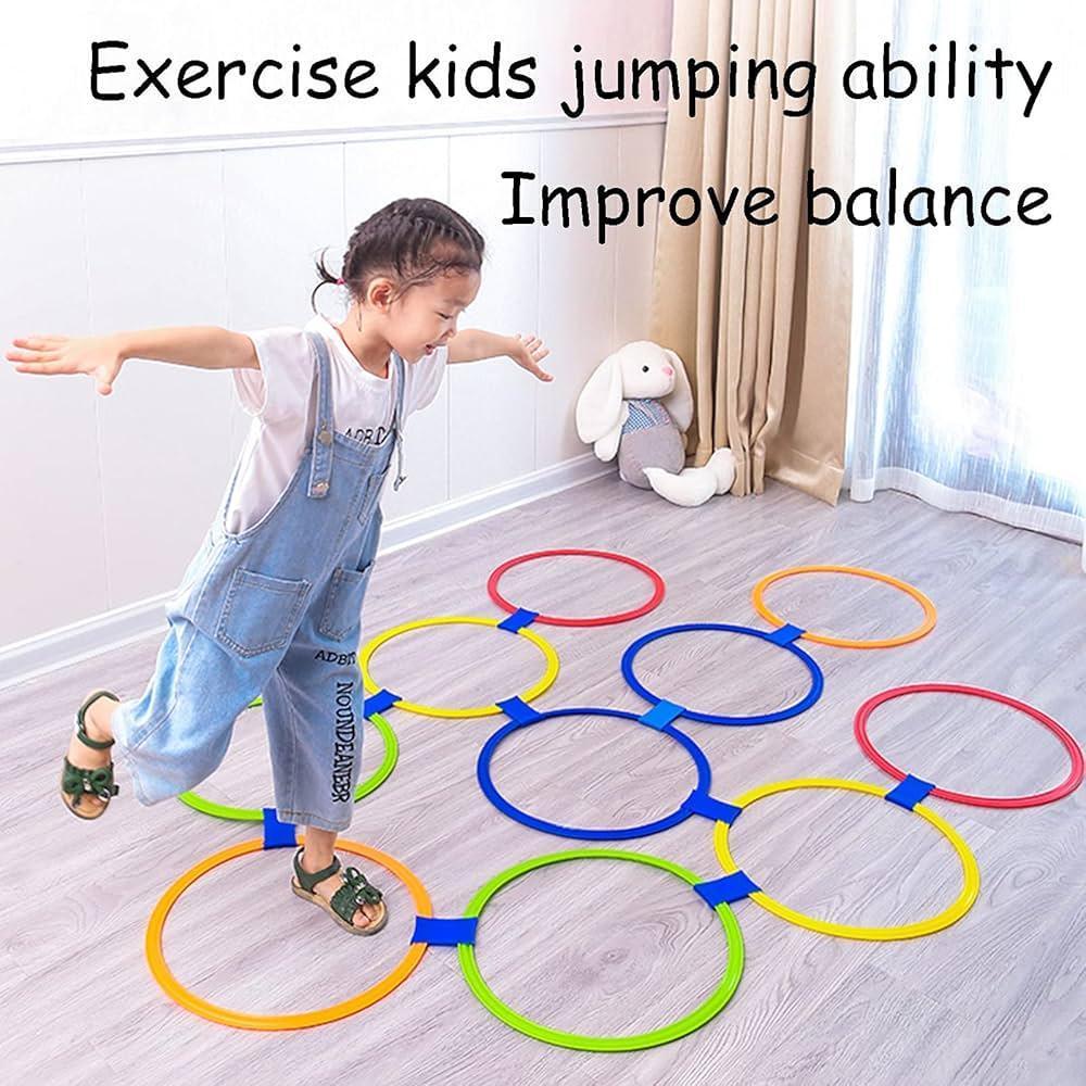 Kindergarten Hopscotch Teaching Aids – Children's Sensory Training & Physical Fitness Jump Equipment - ClubOn