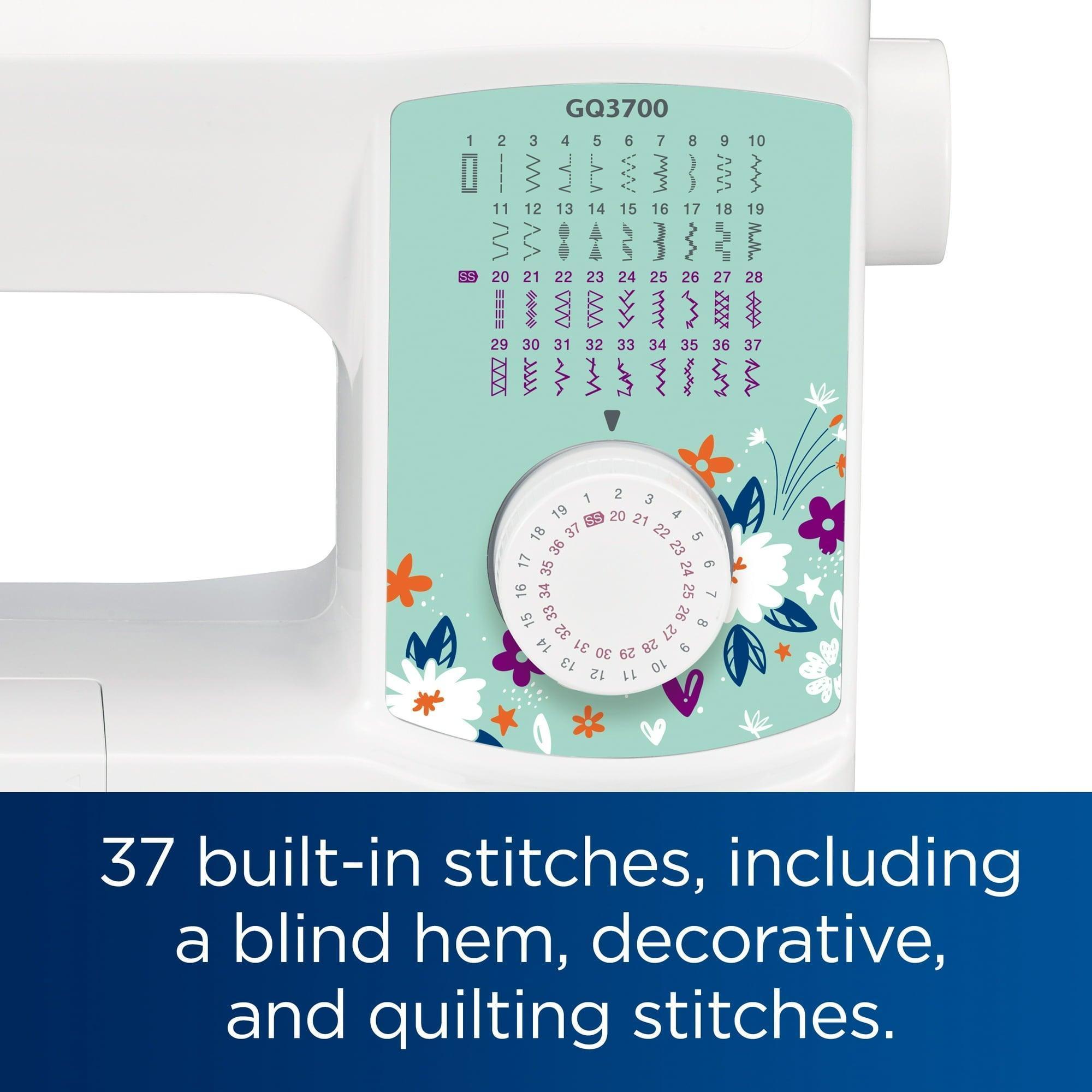 Brother GQ3700 Sewing & Quilting Machine with Built-in Stitches & Wide Table - ClubOn