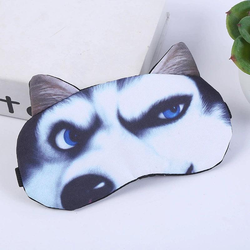 Cartoon Animal Cold and Hot Compress Eye Mask for Sleep Shading - ClubOn