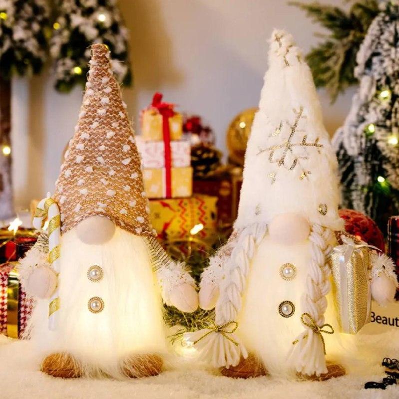 Gnome Christmas Faceless Doll Decorations for Merry Holidays - ClubOn