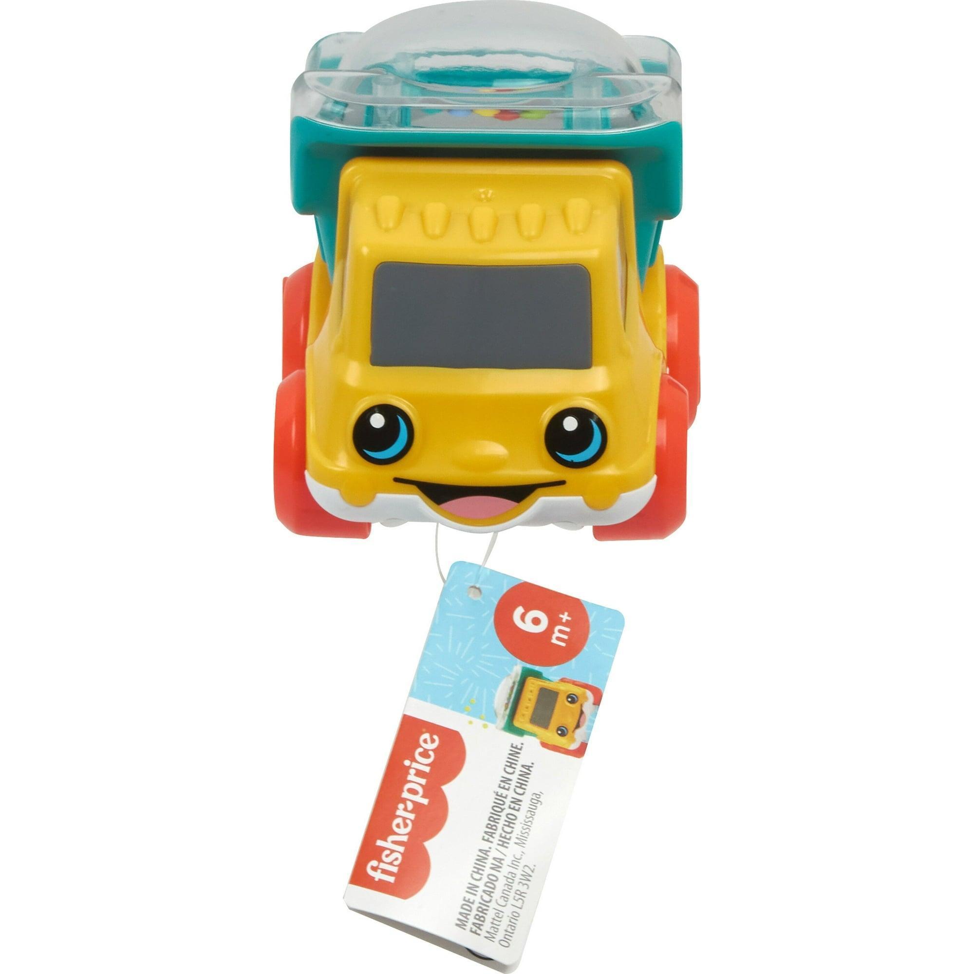 Fisher-Price Poppity Pop Dump Truck Push-Along Toy – Ball Popper Vehicle for Infants - ClubOn