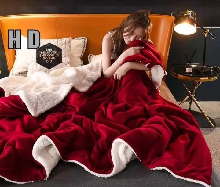 Bedsure Sherpa Fleece Blanket – Soft Flannel Throw for Sofa & Bed - ClubOn