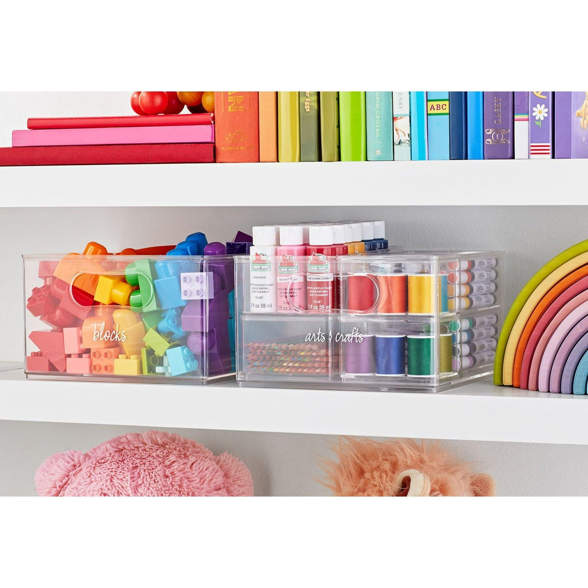 The Home Edit 8-Piece Multipurpose Edit, Plastic Storage Organizing System, Clear - ClubOn
