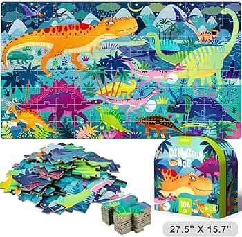 Globe World Map Jigsaw Puzzle - Educational Toy for Kids 4-8 - ClubOn
