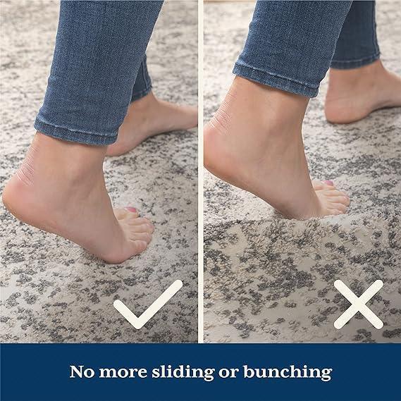 Veken Rug Gripper Pad for Hardwood Floors, Non-Slip, 2x3 Area Rug Pads for Tile Floor - ClubOn
