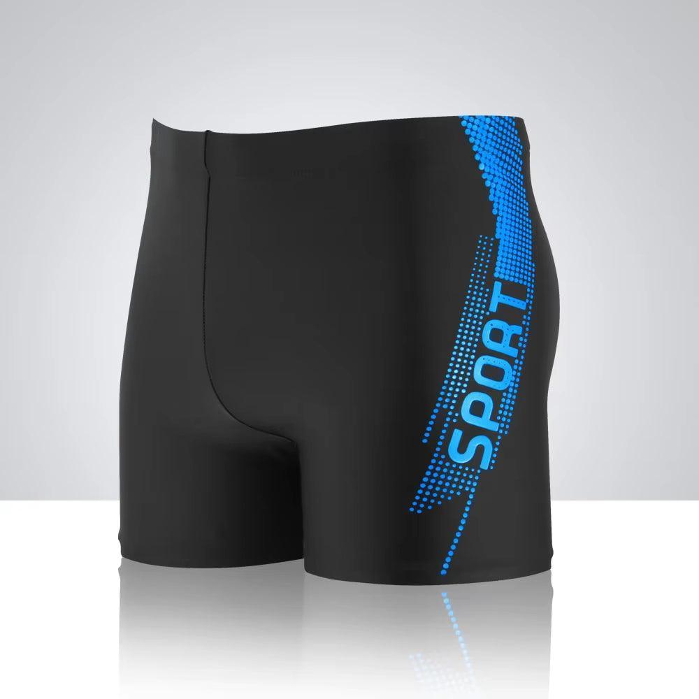 Men’s High Elasticity Swim Trunks – Fast-Dry Fashion Swim Pants - ClubOn
