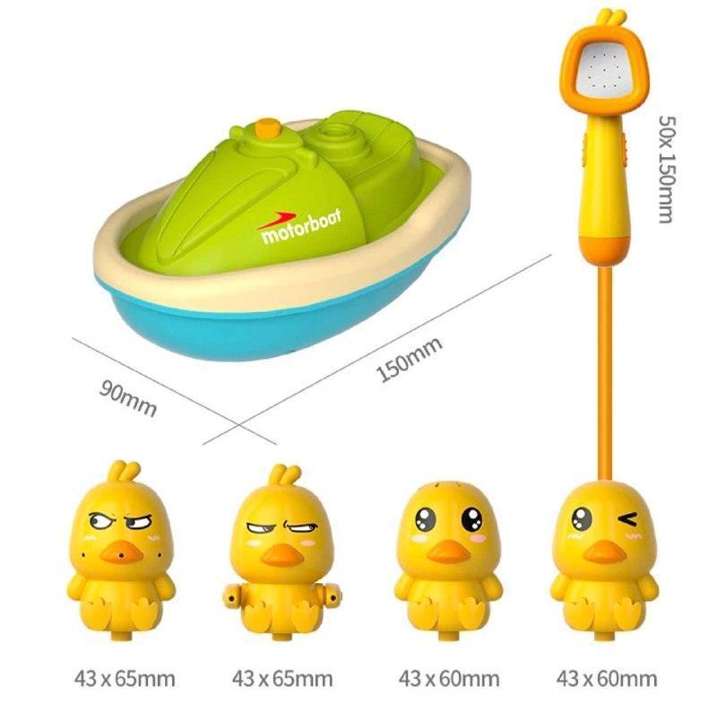 Cute Duck Electric Bath Toys – Water Spray Fun for Baby’s Bath - ClubOn