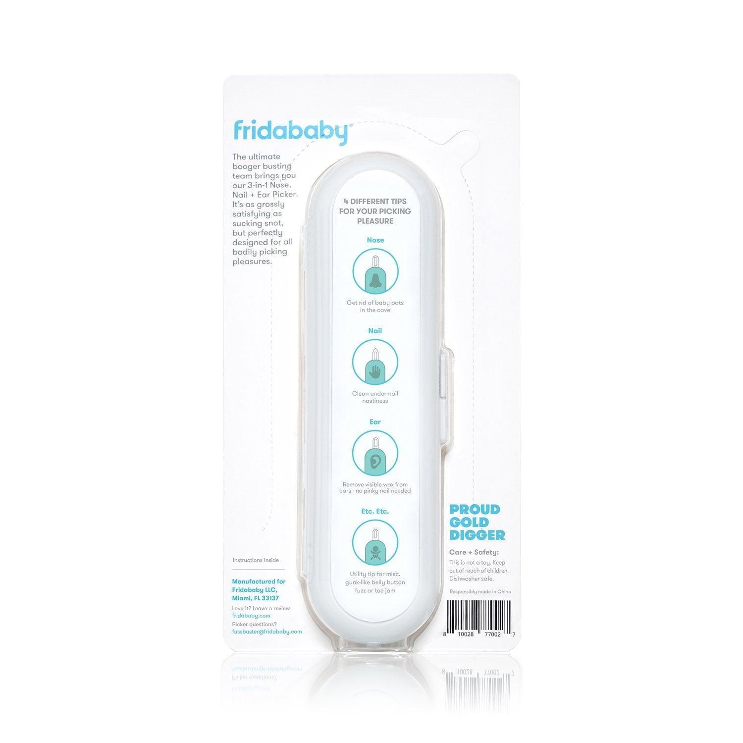 Frida Baby Nose, Nail, and Ear Picker Grooming Accessories Set, Newborn & Baby Care Essentials - ClubOn