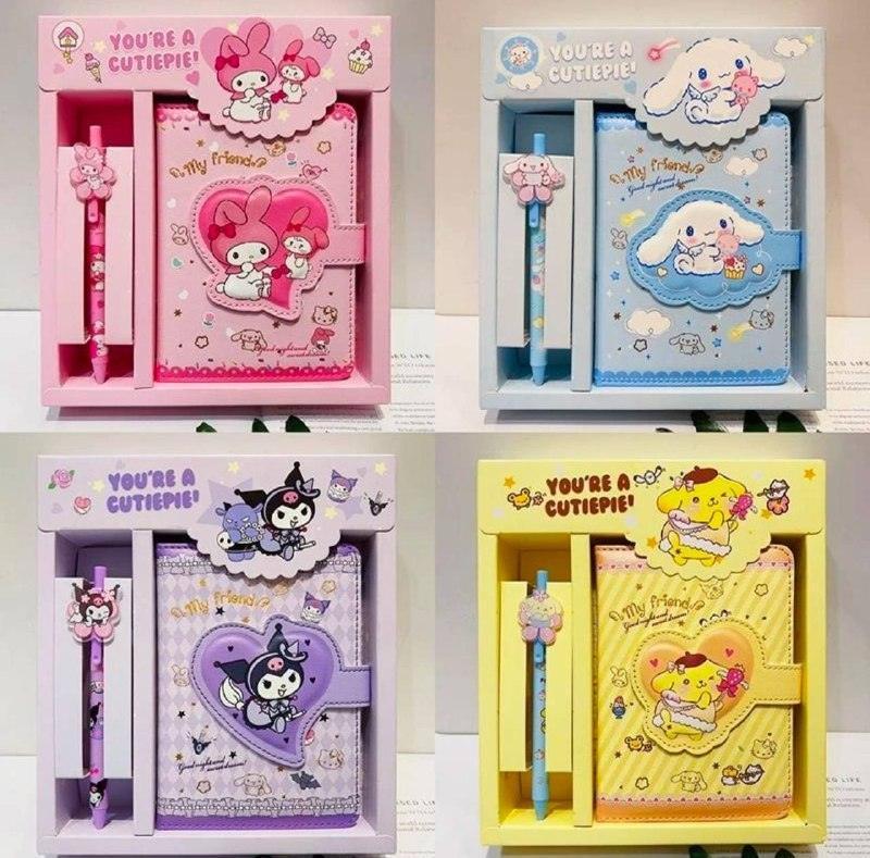 Cinnamoroll & Kuromi Notebook Set - Cute Diary for Girls & Kids - ClubOn