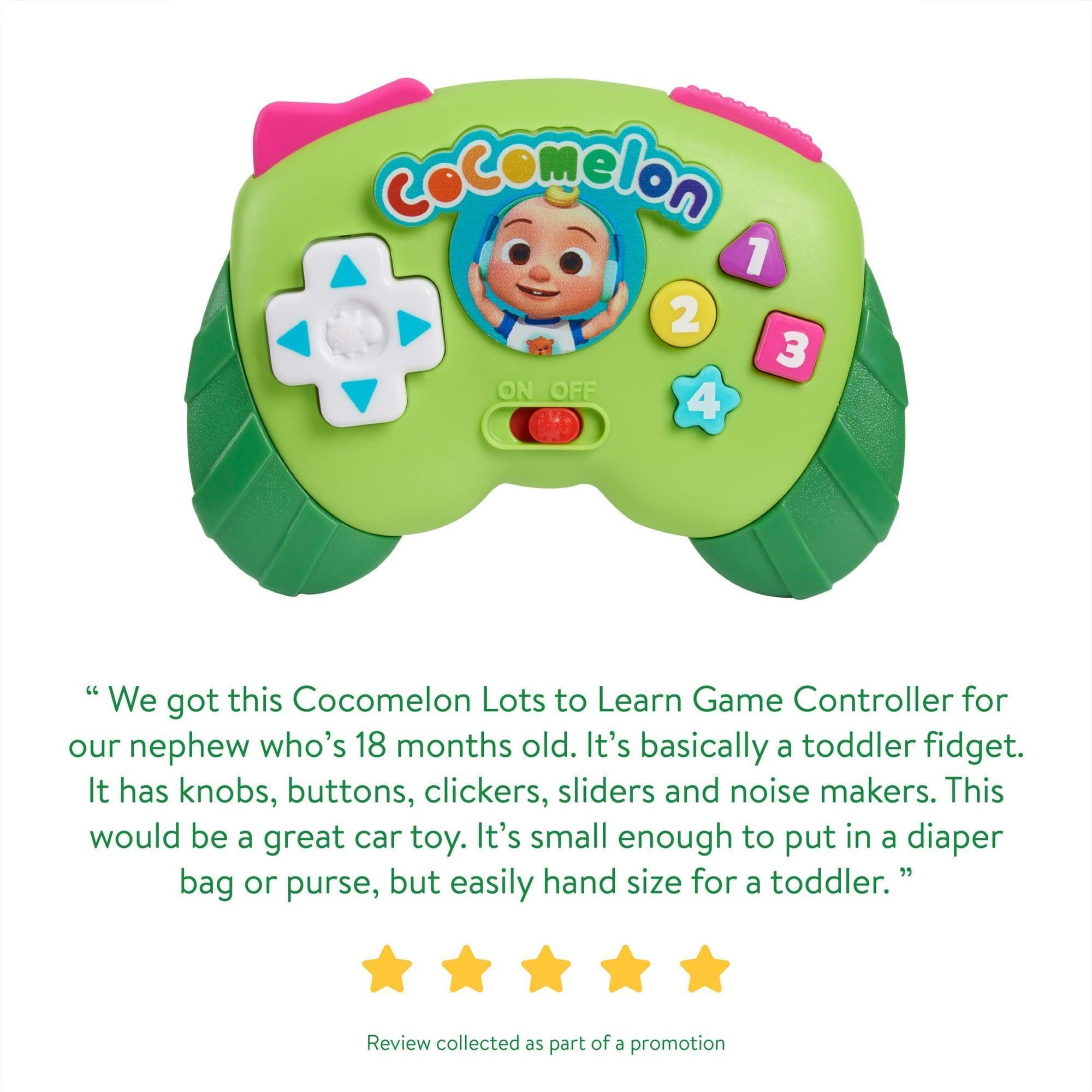 CoComelon Lots to Learn Game Controller, Preschool Learning Toy for Babies and Toddlers - ClubOn
