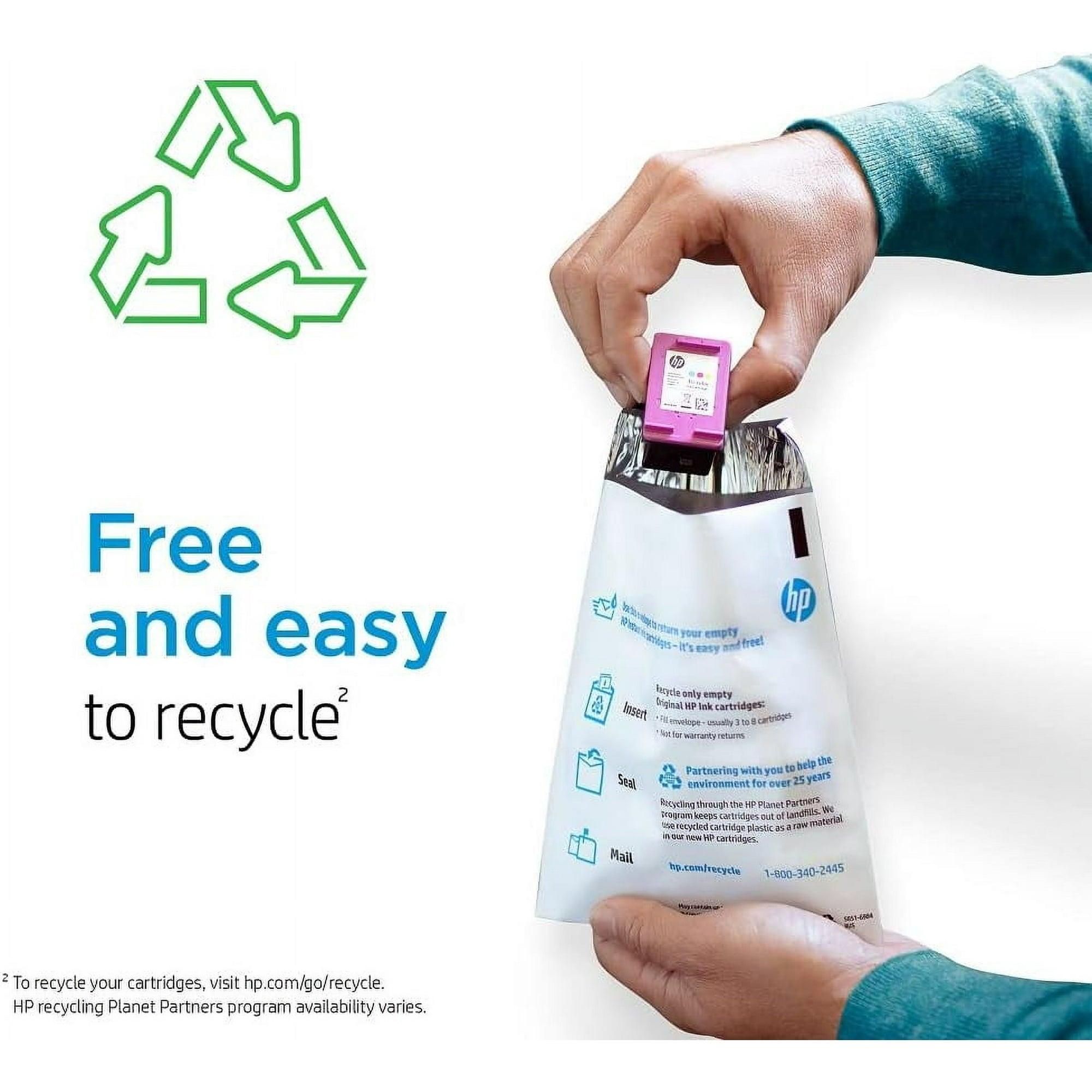 65 Ink Cartridges for HP 65 Black/Tri-color Ink (2 Pack) - T0A36AN - ClubOn