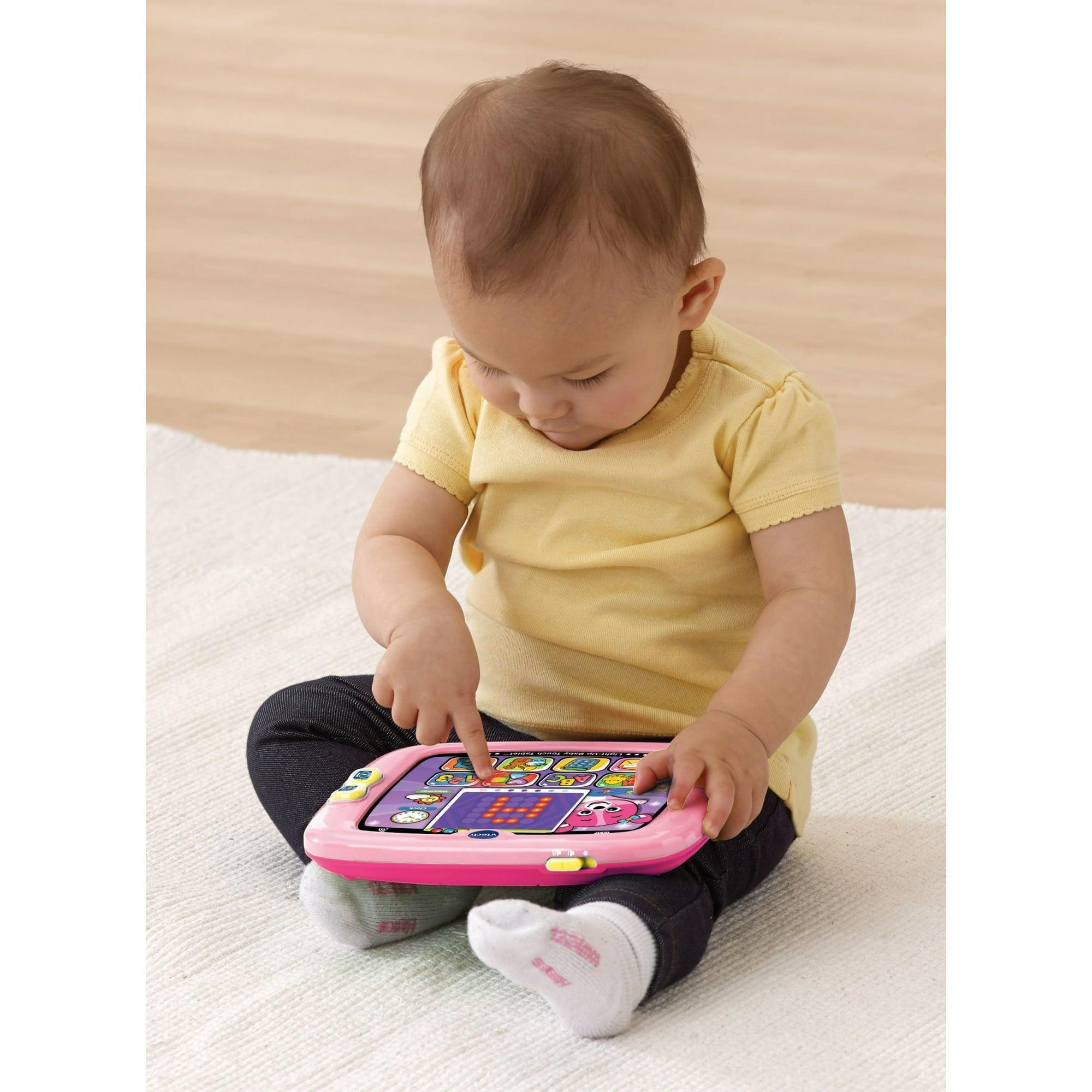VTech Light-Up Baby Touch Tablet - Pink, Electronic Learning System for Babies & Toddlers - ClubOn