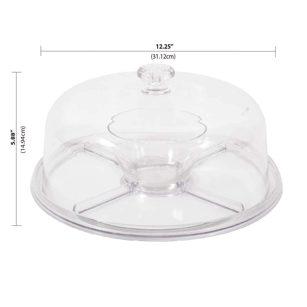Better Homes & Gardens Acrylic Multi-functional 5 in 1 Cake Dome - ClubOn