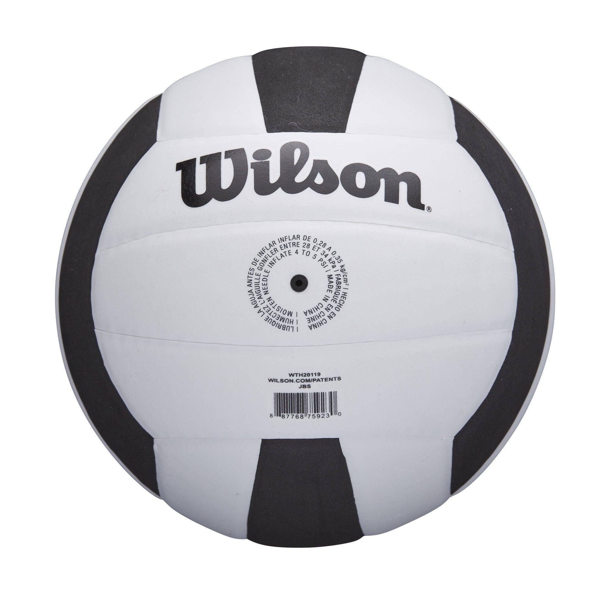 Wilson Pro Tour Indoor Volleyball, Black/White - ClubOn