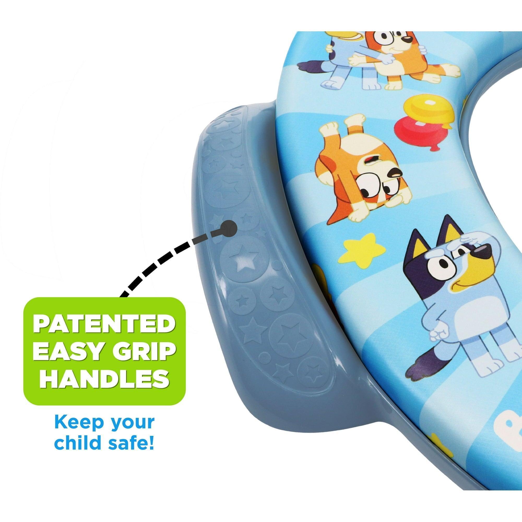 Bluey Soft Potty Seat with Hook – Potty Training Seat for Toddlers - ClubOn