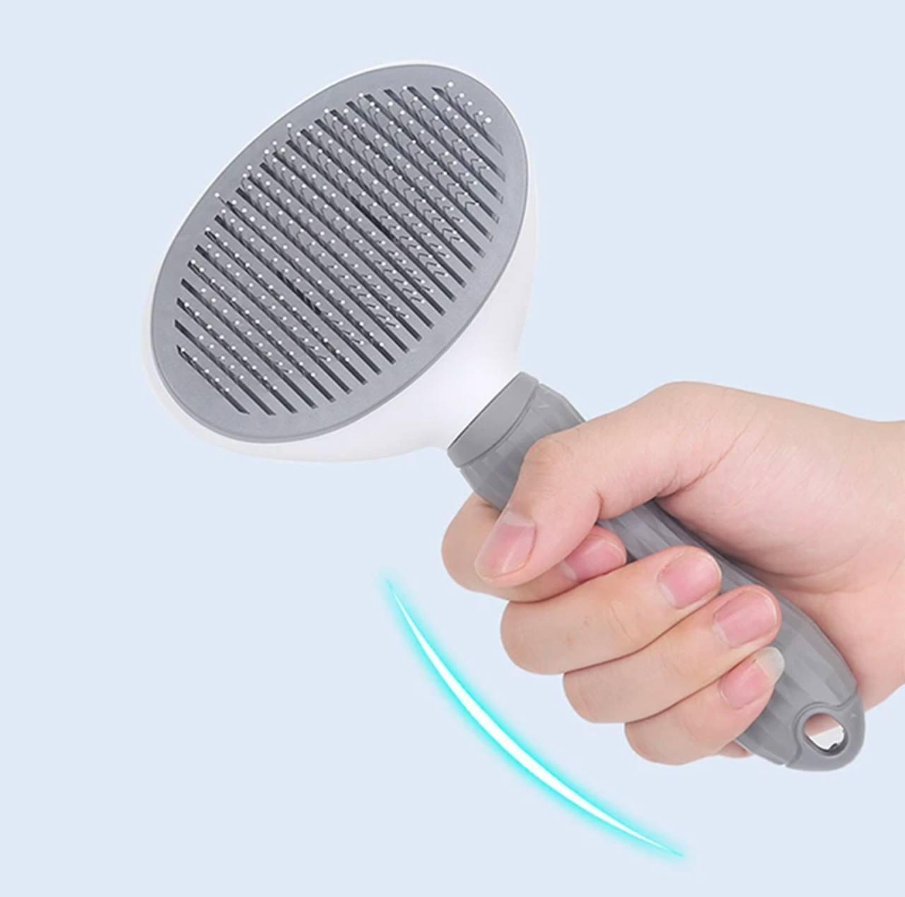 Pet Cat Hair Brush & Dog Comb - Grooming and Care Stainless Steel - ClubOn