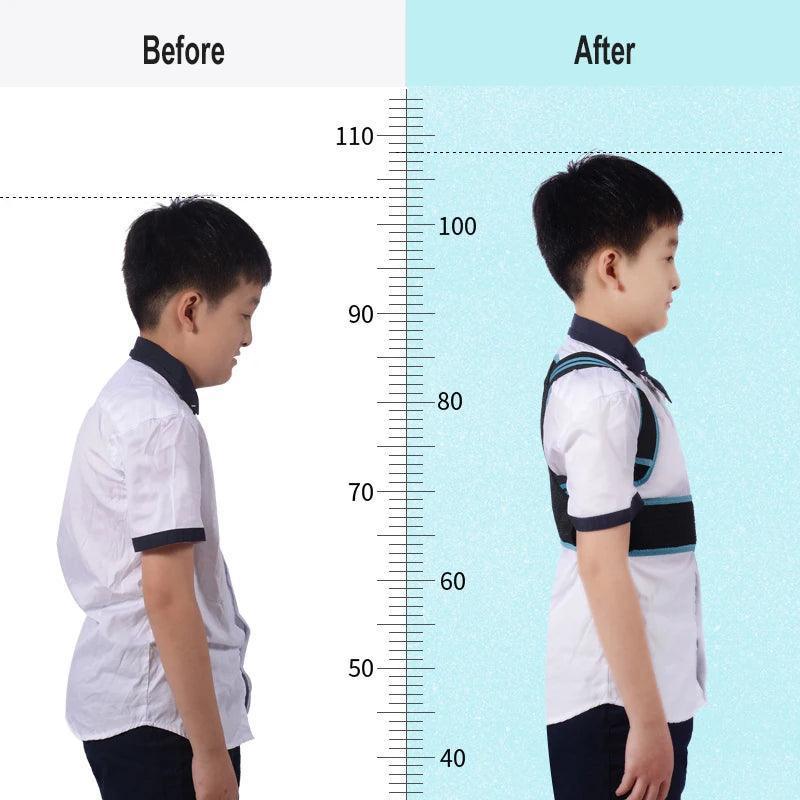 Adjustable Children’s Posture Corrector Back Support Belt - ClubOn