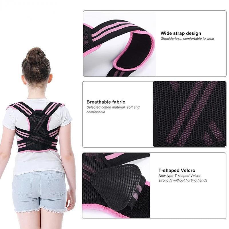 Adjustable Children’s Posture Corrector Back Support Belt - ClubOn