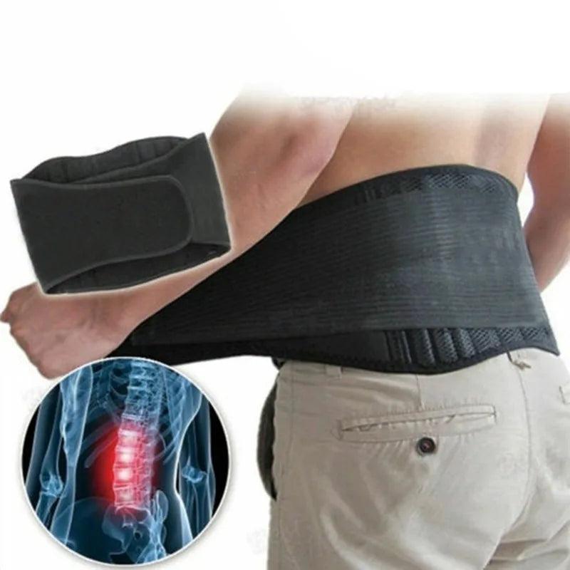 Adjustable Tourmaline Magnetic Therapy Back Support Belt - ClubOn