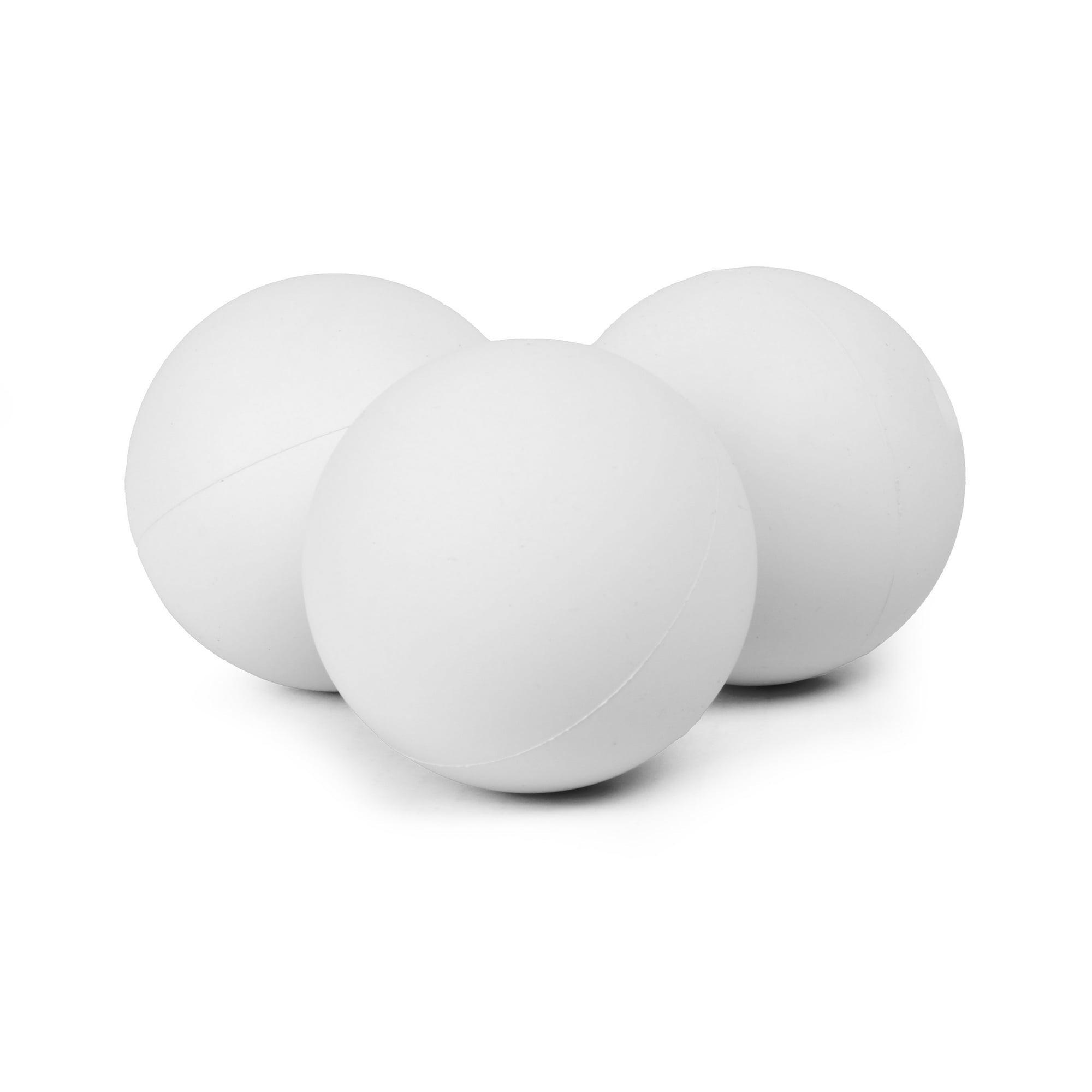 Athletic Works 3-Pack Standard Size Lacrosse Balls – White - ClubOn