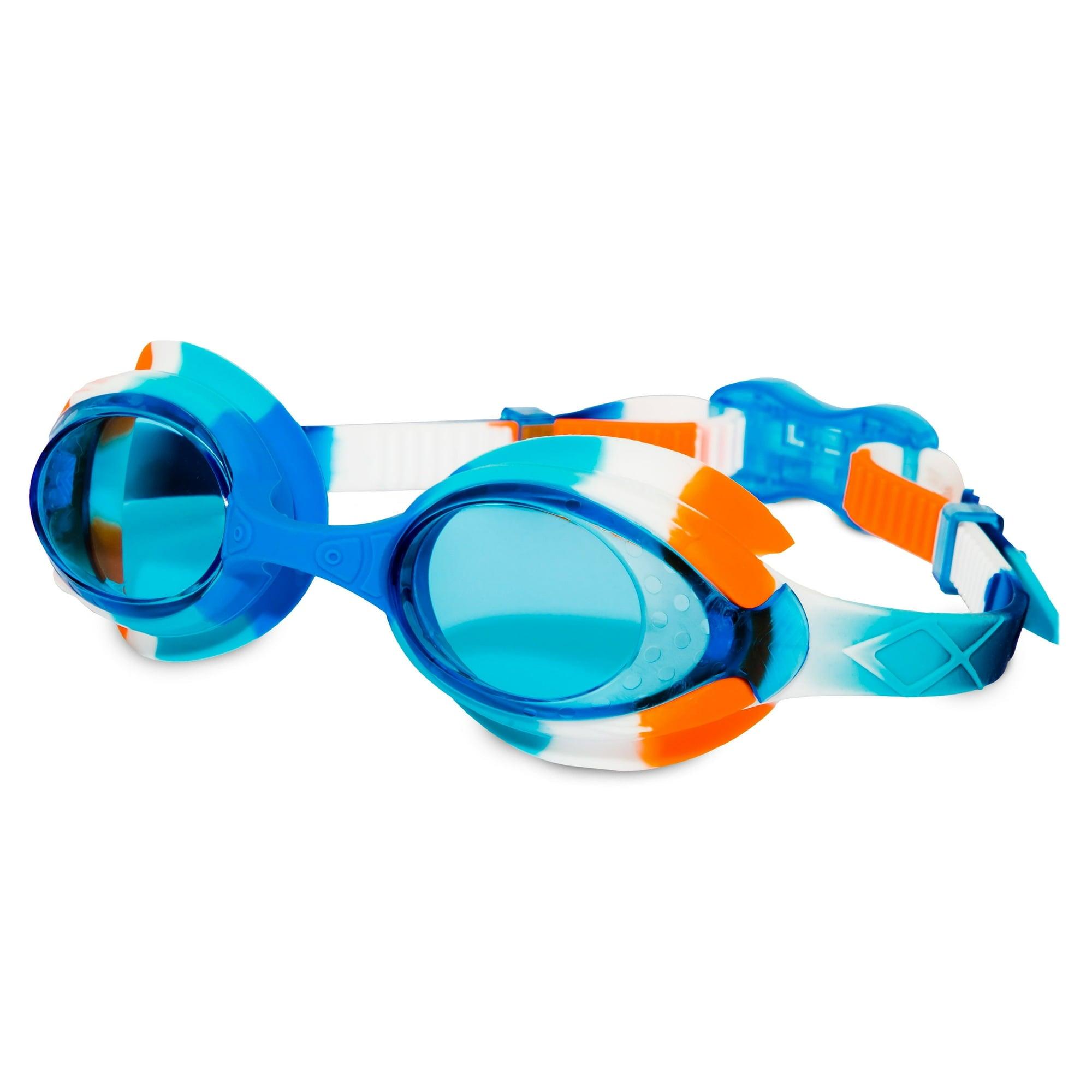 Athletic Works Axiom Junior Swim Goggles for Children – Tinted Anti-Fog Lenses with UV Protection - ClubOn