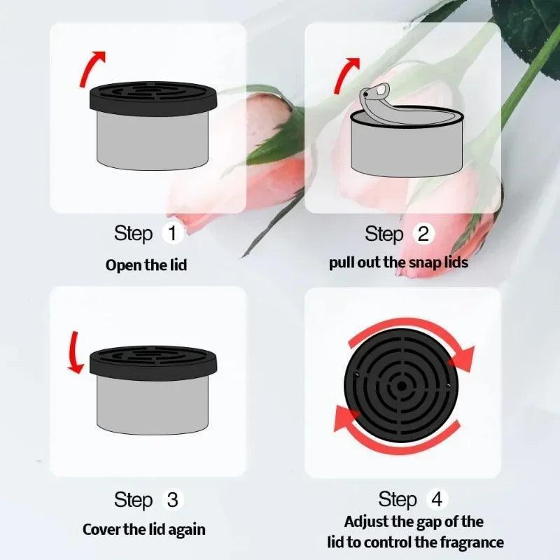 Canned Wood Blocks Coffee Flavor Car Aromatherapy - ClubOn