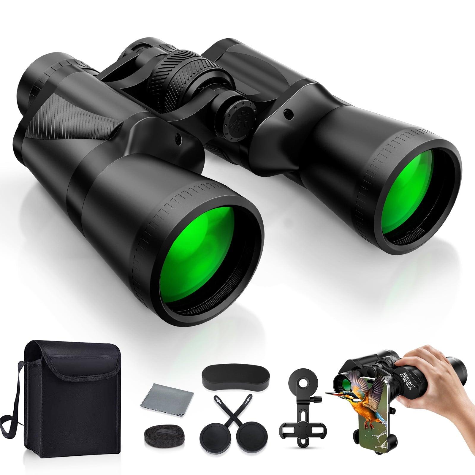 BEBANG 20x50 HD Binoculars for Adults - Waterproof for Bird Watching, Hunting & Camping - ClubOn